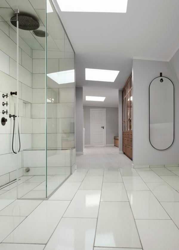 Ossido OSSMP lava stone tile shower bathroom